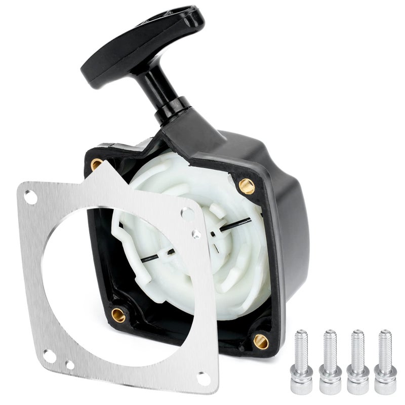 MTATCN Pull Starter Replacement - 43cc 49cc 52cc 2HP Predator Earth Augers 63022 Pocket Bike Gas Petrol Scooter -Upgraded Wheel Core & Recoil Spring - Image 1